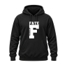Big F Unisex Hoodie Schwarz