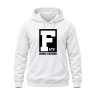 Block F Unisex Hoodie Weiss