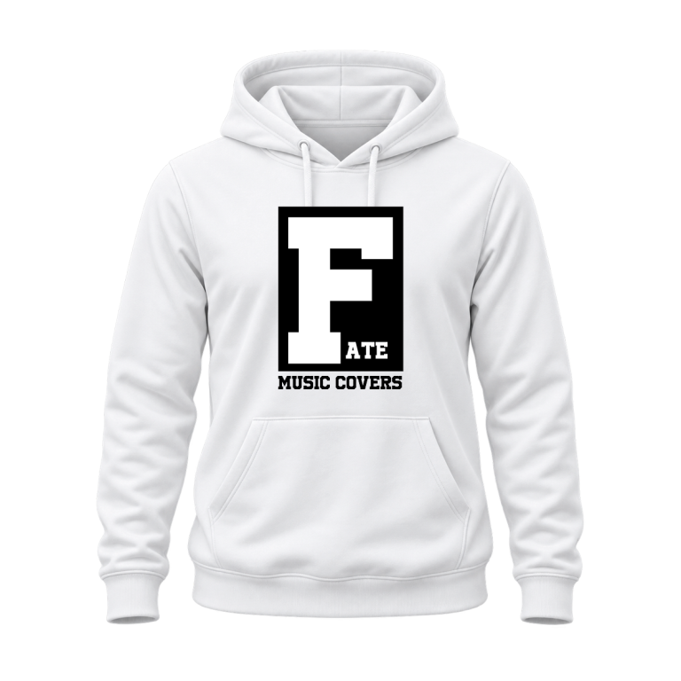 Block F Unisex Hoodie Weiss