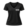 Fate College Klein Damen T-Shirt Schwarz