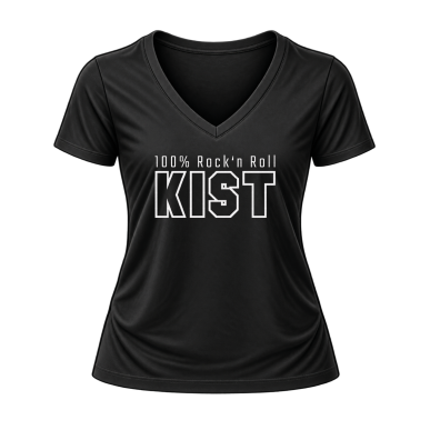 KIST - 100% Damen T-Shirt Schwarz