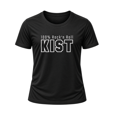 KIST - 100% Herren T-Shirt Schwarz