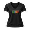 KIST Original Damen T-Shirt Schwarz